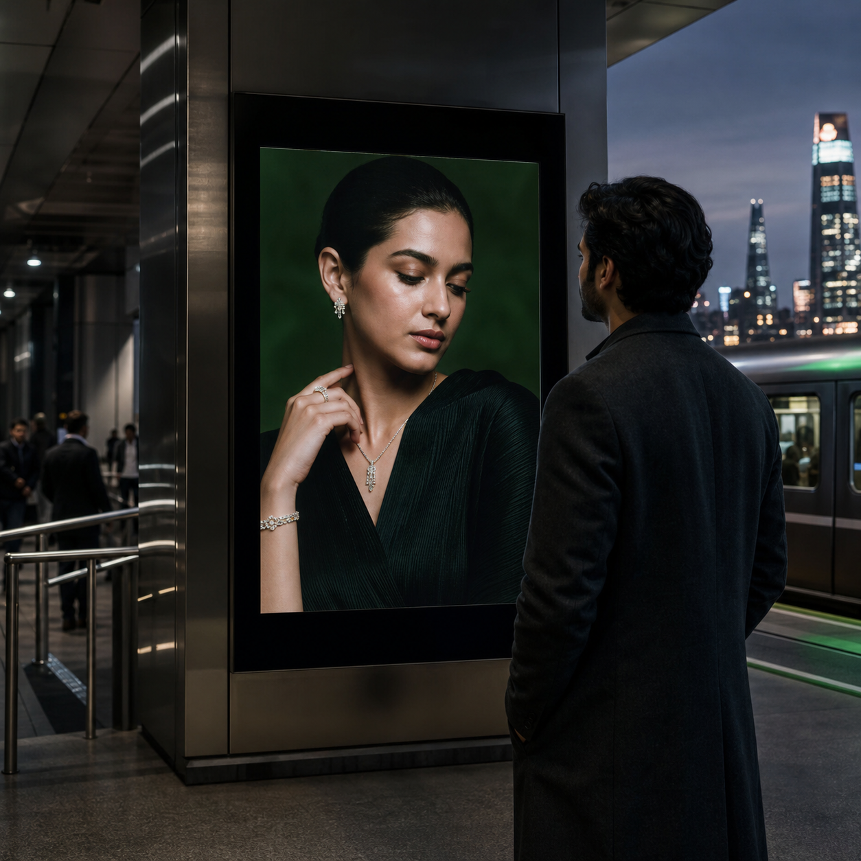 Metro advertising campaign for brands