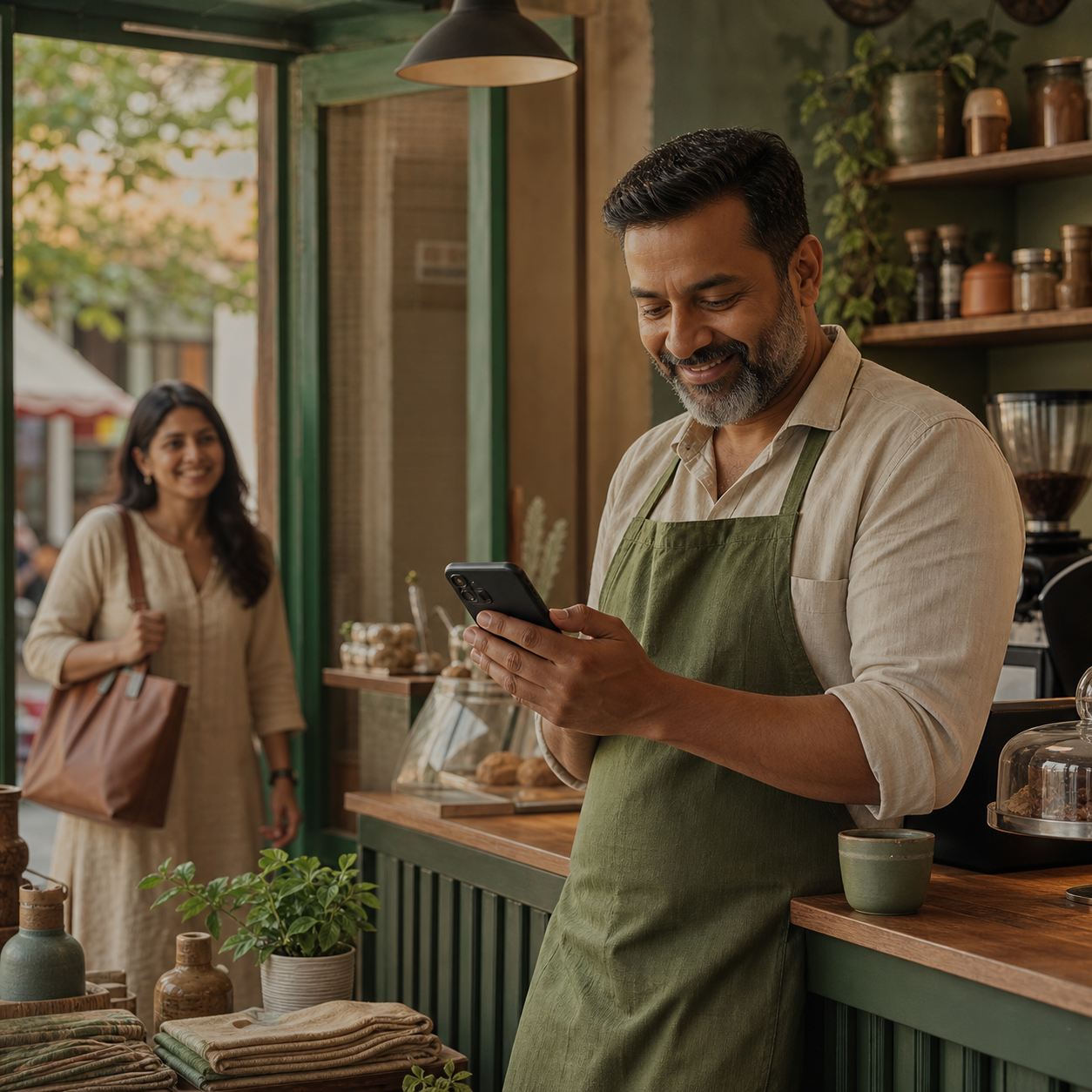 Local business owner using Citimedia